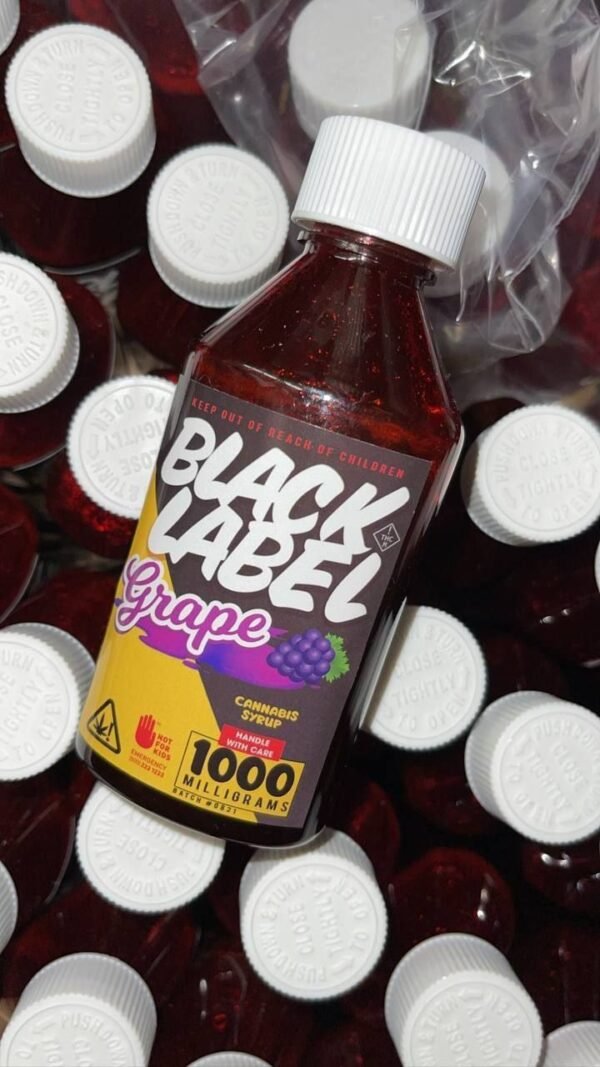 Black label THC Syrup 1000mg