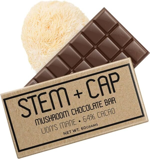Stem+Cap Lion’s Mane Chocolate Bar