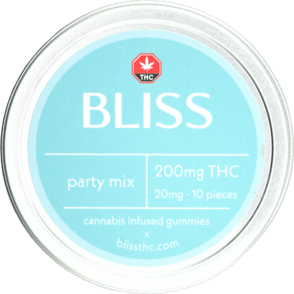 THC Party Mix Bliss Gummies