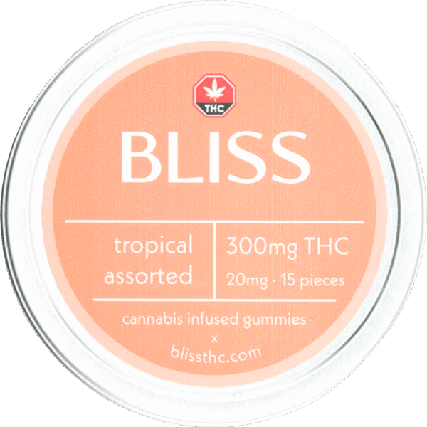 THC Tropical Gummies by Bliss