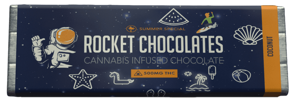 Rocket Chocolate Bar Coconut