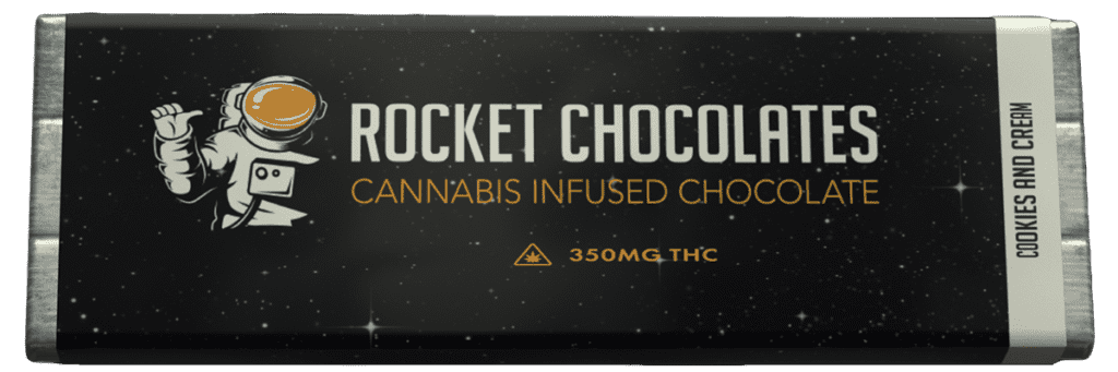 Rocket Chocolate Bar Cookies and Cream