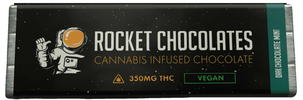 Rocket Chocolate Bar Dark Chocolate Mint