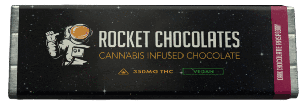 Rocket Chocolate Bar Dark Chocolate Raspberry