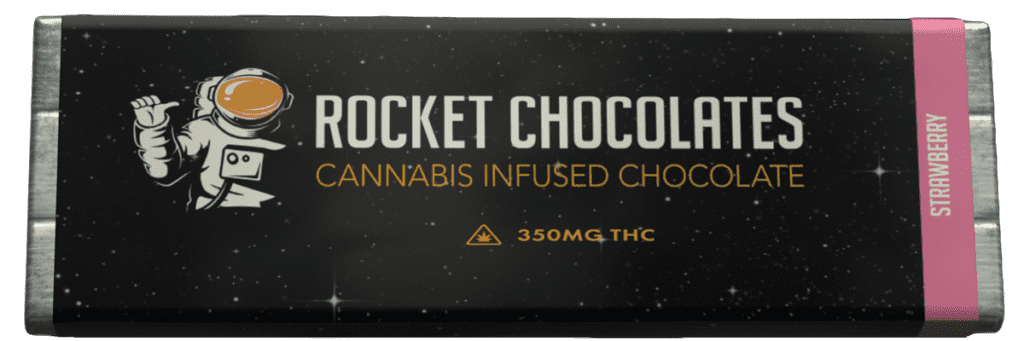 Rocket Chocolate Bar Strawberry
